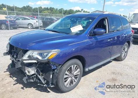 2018 Nissan Pathfinder Sv z USA, uszkodzony, nr VIN 5N1DR2MM6JC602560